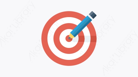 图片素材-040-目标target扁平卡通网页设计开发和UI设计图标元素
