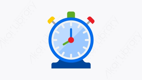 图片素材-040-时间管理time_management扁平卡通Seo和业务元素图标