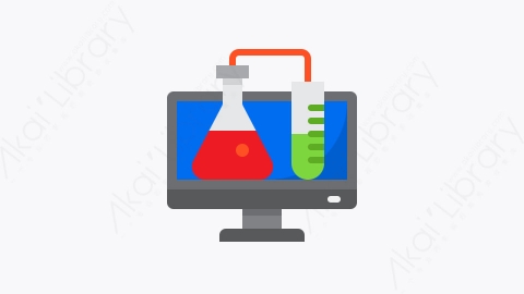 图片素材-041-化学chemistry扁平卡通实验室元素图标