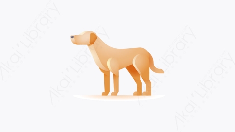 图片素材-041-狗dog卡通动物元素图标
