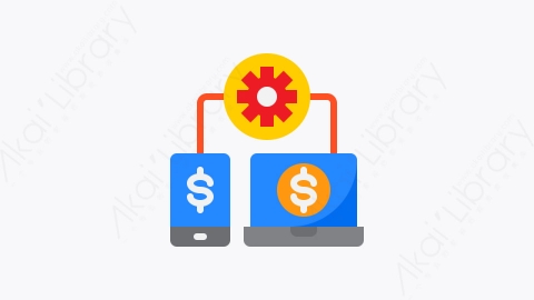 图片素材-042-管理management扁平卡通营销和SEO元素图标
