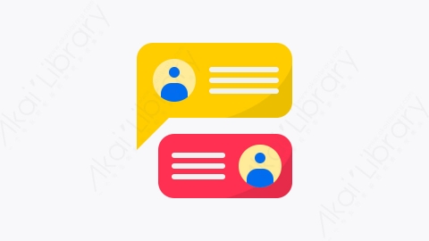 图片素材-042-信息message扁平卡通商务业务启动元素图标