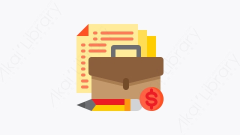 图片素材-043-商务business扁平卡通货币和金钱元素图标