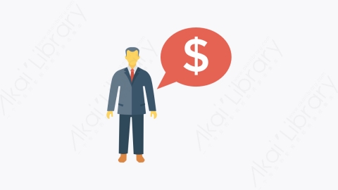 图片素材-043-商人businessman扁平卡通银行和商务金融业图标元素
