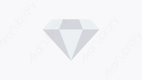 图片素材-043-钻石diamond扁平卡通办公设计和打印元素图标