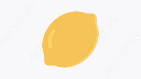 图片素材-043-柠檬-4lemon扁平卡通食物餐饮元素图标