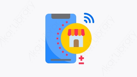图片素材-043-网上购物online_shopping扁平卡通智能手机元素图标