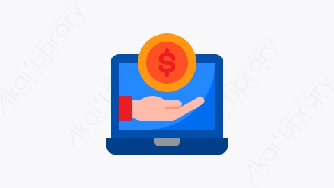 图片素材-043-网上购物shopping_online扁平卡通计算机应用程序元素图标