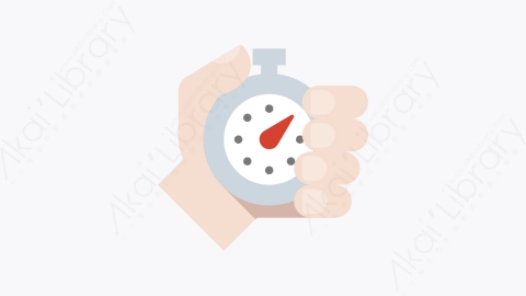 图片素材-043-秒表-1stopwatch扁平卡通杂项元素图标