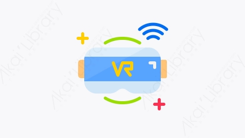 图片素材-043-vr眼镜vr扁平卡通智能技术元素图标