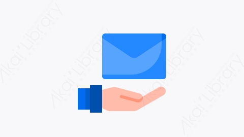 图片素材-044-邮件mail扁平卡通信封和邮件元素图标