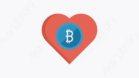 图片素材-045-比特币-49bitcoin扁平卡通比特币区块链和加密货币元素图标