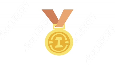 图片素材-045奖牌_medal业务金融财经工作道具元素图标