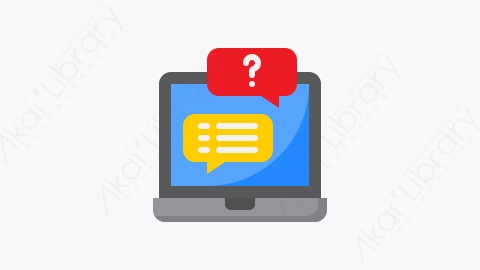 图片素材-045-信息message扁平卡通帮助和支持元素图标