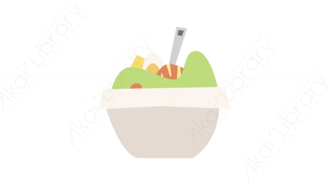图片素材-045色拉_salad早餐食物饮食道具元素图标