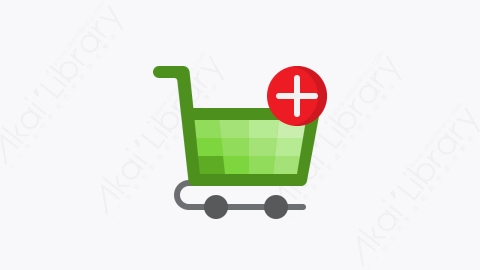图片素材-045-购物车shopping_cart扁平卡通电子商务元素图标