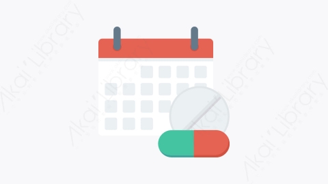 图片素材-046-日历calendar扁平卡通医疗设施与健康图标元素
