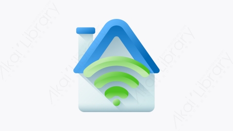 图片素材-046-wifi连接wifi_connection扁平卡通工作主页元素图标