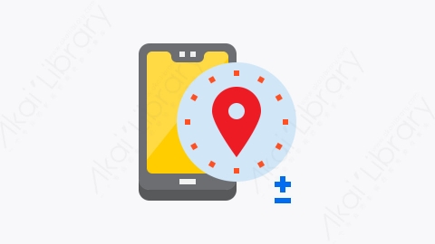 图片素材-047-位置location扁平卡通智能手机技术元素图标