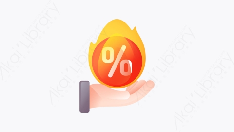 图片素材-048-折扣discount扁平卡通黑色星期五元素图标