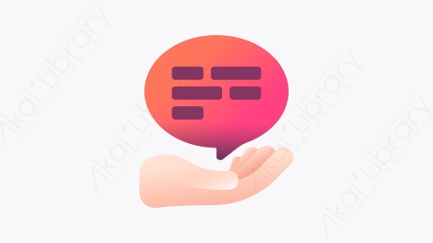 图片素材-048-反馈feedback卡通设计思维元素图标