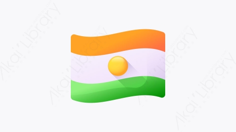 图片素材-048-印度国旗india_flag扁平卡通排灯节元素图标
