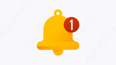 图片素材-048-通知notification扁平卡通UI元素图标
