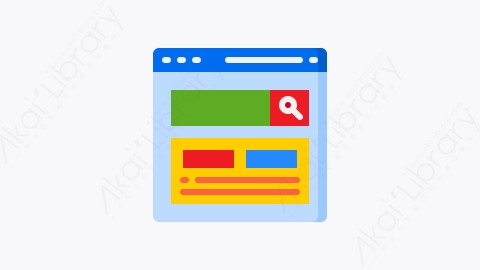 图片素材-048-搜索引擎search_engine扁平卡通用户和网站界面元素图标