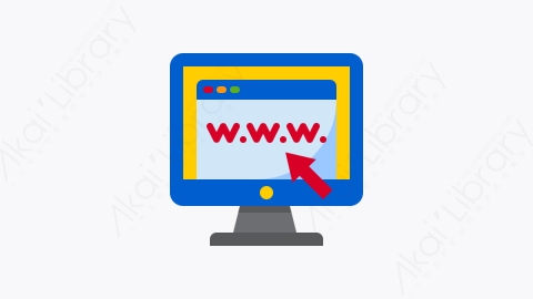 图片素材-048-网址website扁平卡通联系我们元素图标