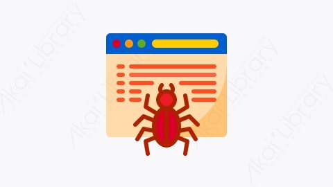图片素材-049-网络爬虫web_crawler扁平卡通在线营销元素图标
