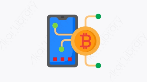图片素材-050-比特币bitcoin扁平卡通加密货币元素图标