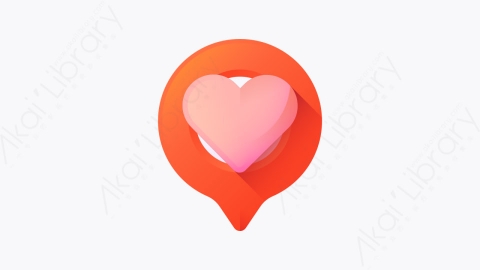 图片素材-050-地点place扁平卡通位置元素图标