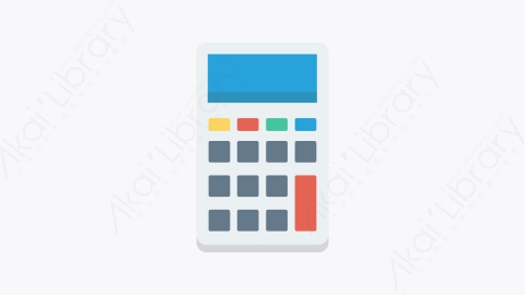 图片素材-053-计算器calculator扁平卡通网页设计开发和UI设计图标元素
