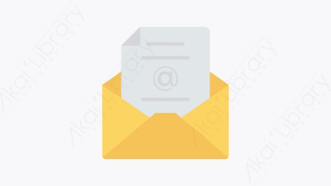 图片素材-053-电子邮件email扁平卡通商业和办公元素图标
