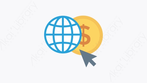 图片素材-054-电子商务-2ecommerce扁平卡通银行和商务金融业图标元素