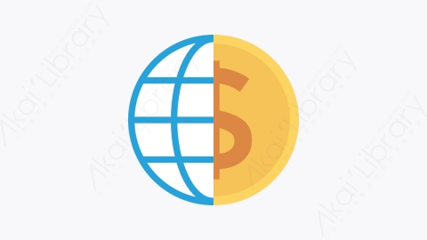 图片素材-055-电子商务-1ecommerce扁平卡通银行和商务金融业图标元素