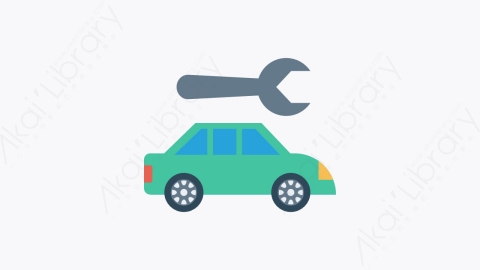 图片素材-057-汽车-11car扁平卡通交通工具汽车元素图标
