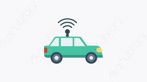 图片素材-060-汽车轿车car扁平卡通交通工具汽车元素图标