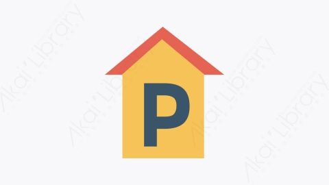 图片素材-061-停车场-1parking扁平卡通酒店和餐厅元素图标