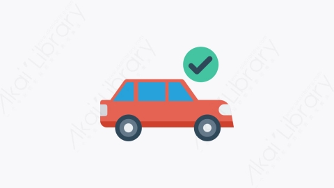 图片素材-061-车辆-4vehicle扁平卡通交通工具汽车元素图标