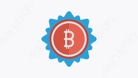 图片素材-062-比特币-33bitcoin扁平卡通比特币区块链和加密货币元素图标
