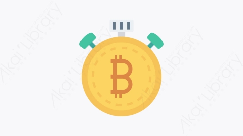 图片素材-065-比特币-30bitcoin扁平卡通比特币区块链和加密货币元素图标