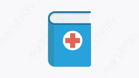 图片素材-065-药典medicinebook扁平卡通医疗设施与健康图标元素