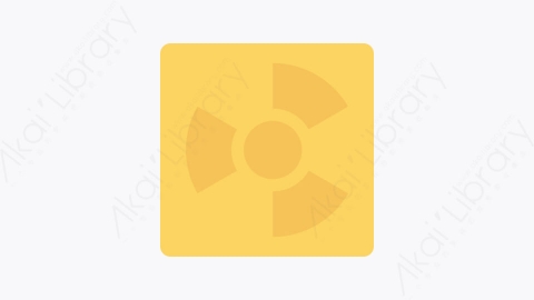 图片素材-069-辐射radiation扁平卡通医疗设施与健康图标元素