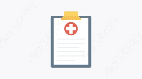 图片素材-070-病史medicalhistory扁平卡通医疗设施与健康图标元素