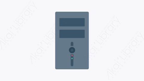 图片素材-071-服务器server扁平卡通网页设计开发和UI图标元素