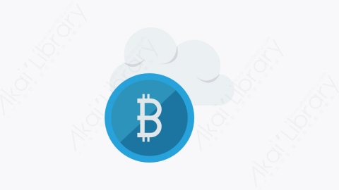 图片素材-074-比特币-22bitcoin扁平卡通比特币区块链和加密货币元素图标