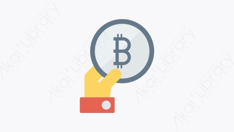 图片素材-078-比特币-20bitcoin扁平卡通比特币区块链和加密货币元素图标