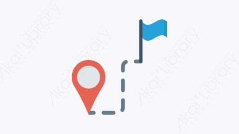 图片素材-078-地图-3map扁平卡通旅游旅行游记元素图标