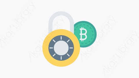 图片素材-080-比特币-18bitcoin扁平卡通比特币区块链和加密货币元素图标
